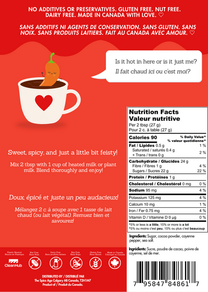 Spicy Hot Chocolate - Drop it like it's Hot (Chocolate)