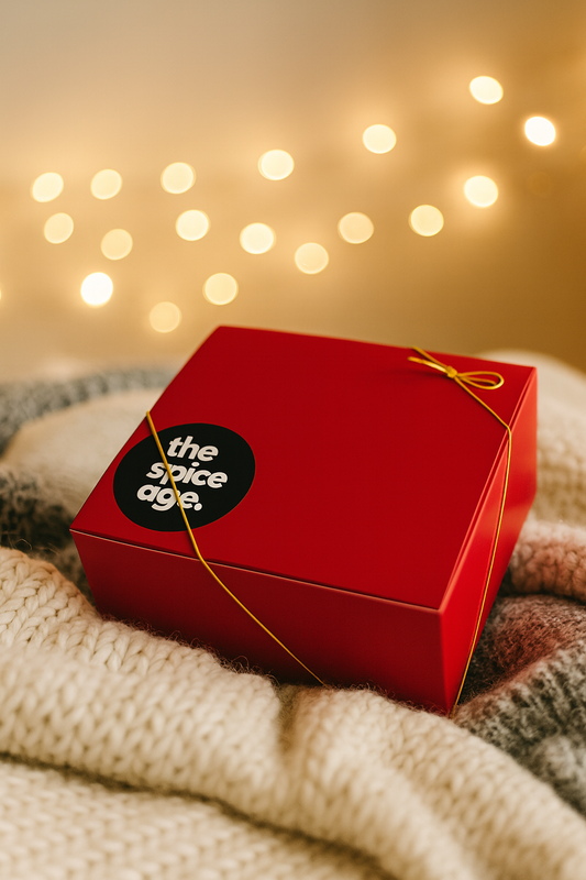 Gift Wrapped Holiday Kit - Build your Own  SPICES & HOT CHOCOLATE REGULAR