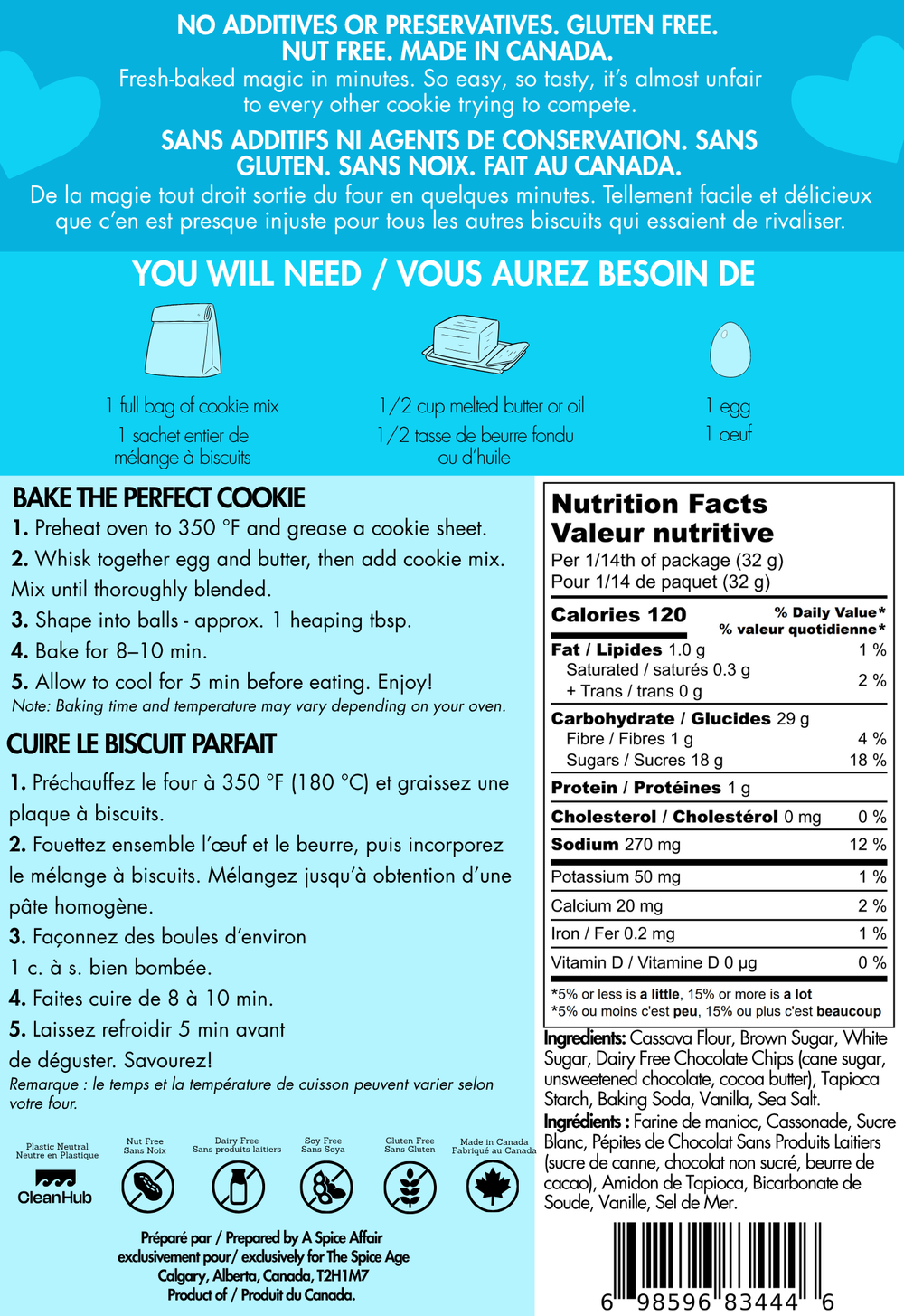 One Smart Cookie - Gluten Free Cookie Mix