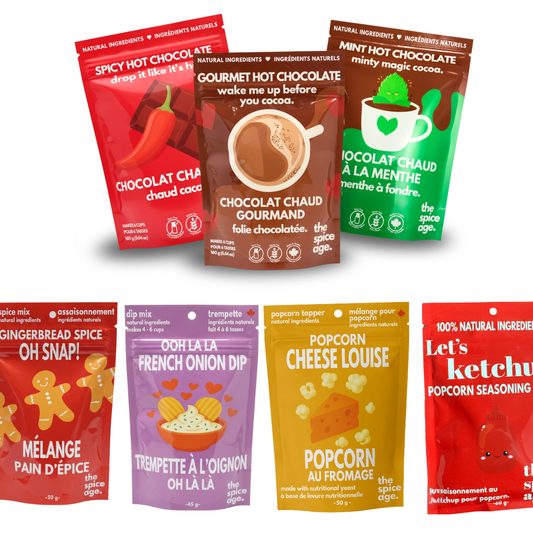 Holiday Gift Set - Build your Own  SPICES & HOT CHOCOLATE LARGE