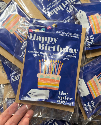 DIP MIX BIRTHDAY CARD