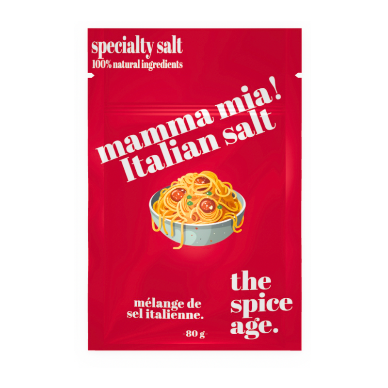 6-PACK CASE Mama Mia Italian Sea Salt