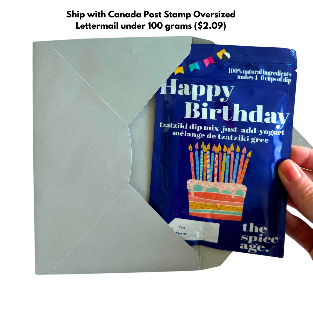 DIP MIX BIRTHDAY CARD