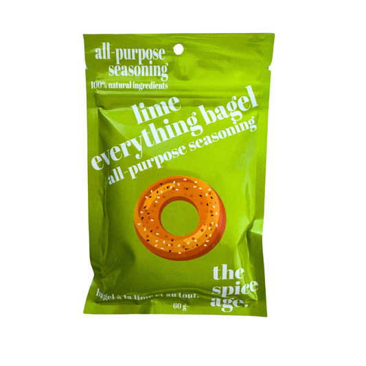 6-PACK CASE Lime Everything Bagel