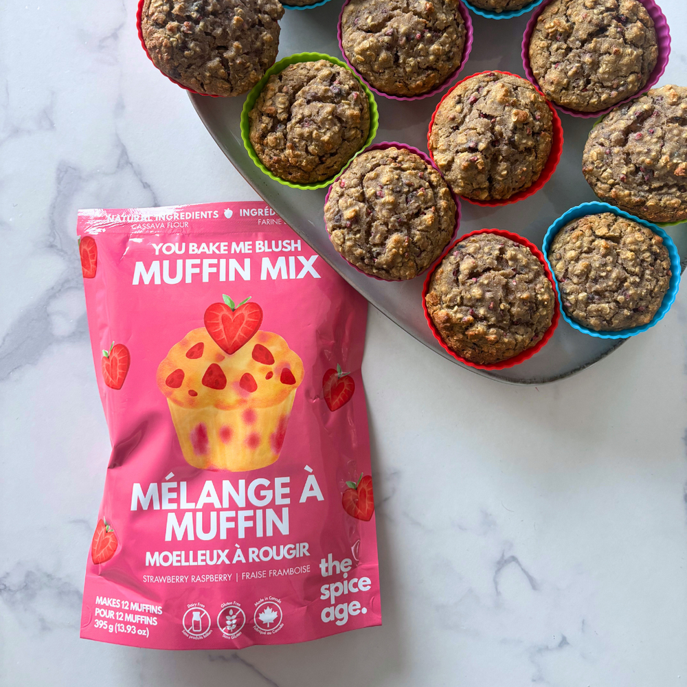 You Bake me Blush Muffin Mix - Gluten Free
